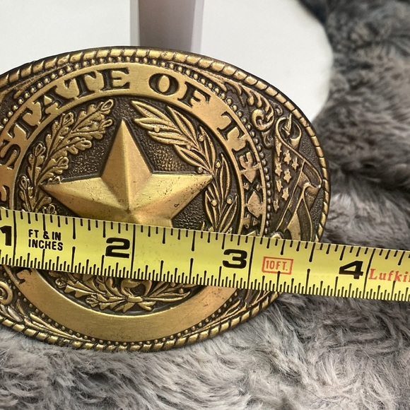 Gold Texas Belt Buckle - Picture 14 of 15